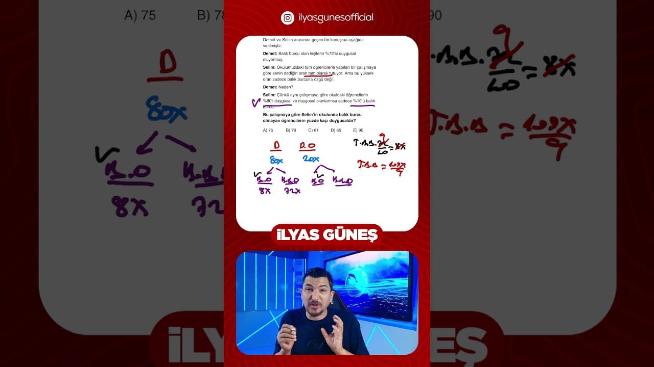 Günün Sorusu - 38 | Yüzde Problemleri