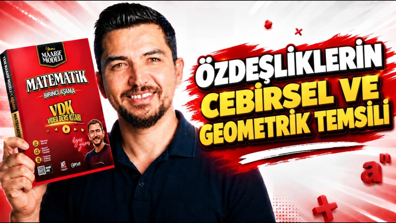 22.Ders | Özdeşlikler-1 | Yeni Maarif Modeli Matematik 1. Aşama VDK | İlyas Güneş 2028