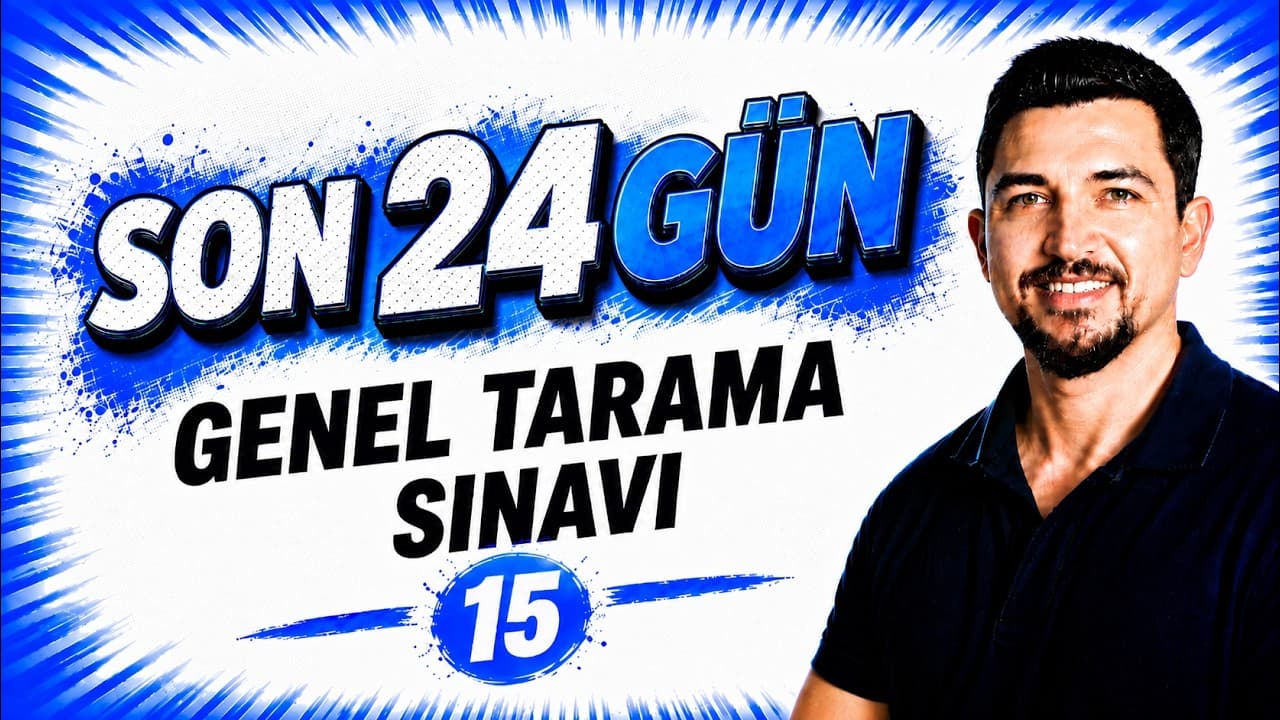 KPSS-AGS-DGS-YKS MATEMATİK TARAMA-15- İLYAS GÜNEŞ
