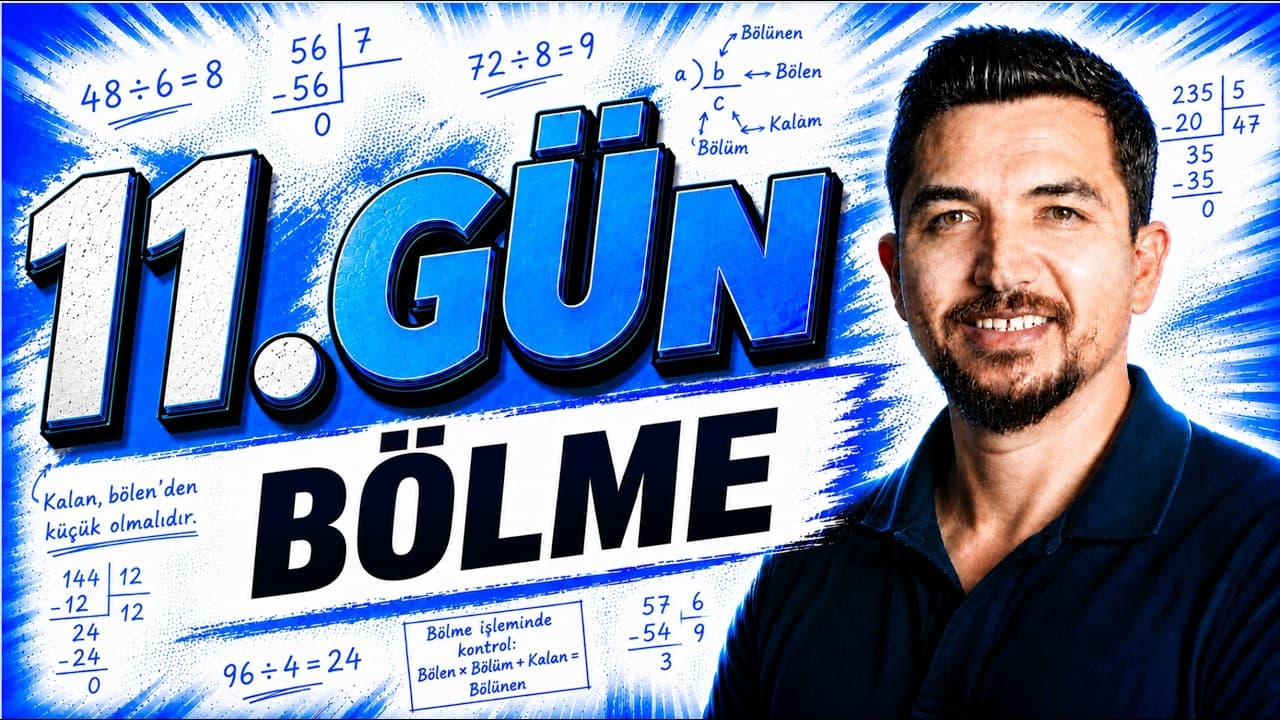 2027 İlyas Güneş I TYT Matematik Kampı 11. Gün 1. Ders | Bölme Konu Anlatımı