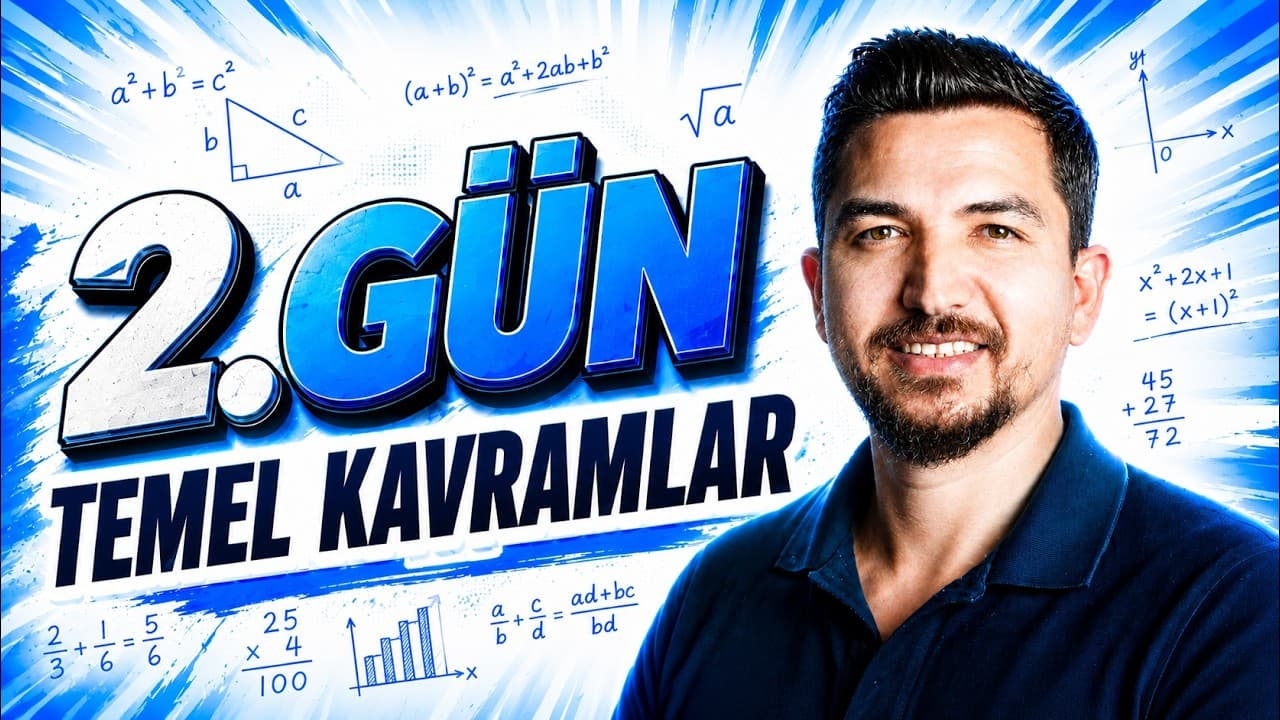 2027 İlyas Güneş I TYT Matematik Kampı 2.Gün | Temel Kavramlar Konu Anlatımı