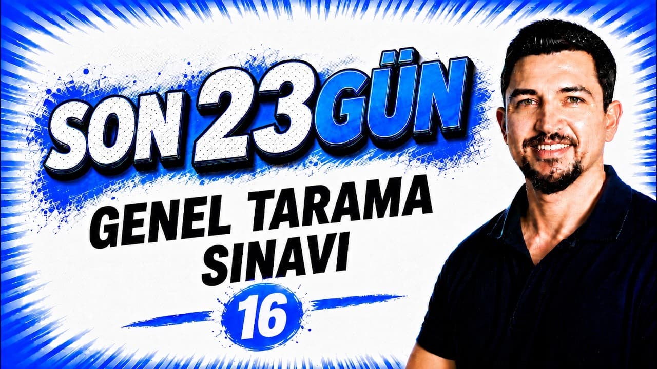 KPSS-AGS-DGS-YKS MATEMATİK TARAMA-16- İLYAS GÜNEŞ