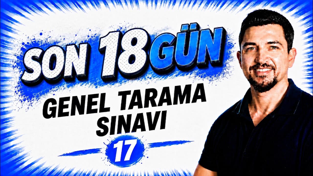 KPSS-AGS-DGS-YKS MATEMATİK TARAMA-17- İLYAS GÜNEŞ