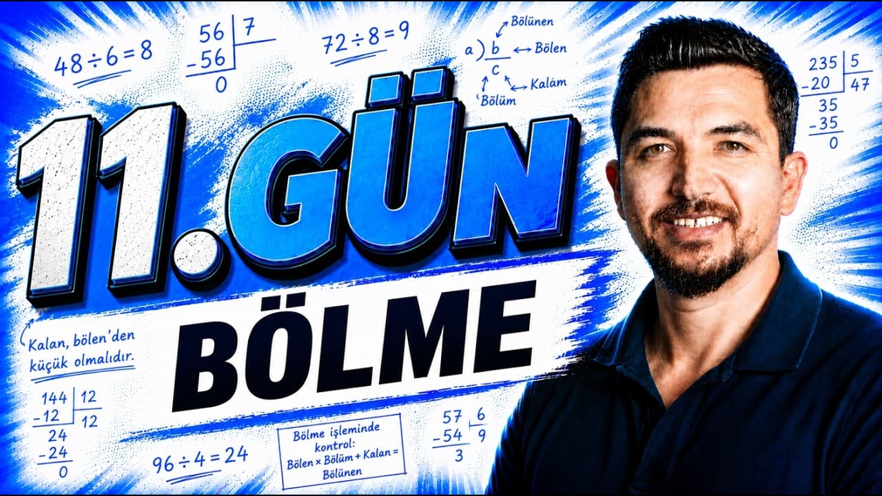 2027 İlyas Güneş I TYT Matematik Kampı 11. Gün 2. Ders | Bölme Konu Anlatımı