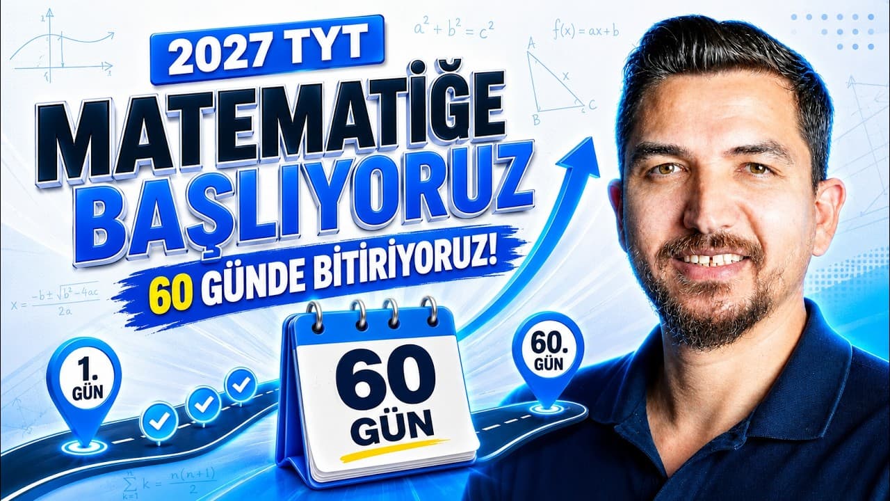 2027 TYT Matematik Nasıl Fullenir? 60 Günlük Matematik Planı